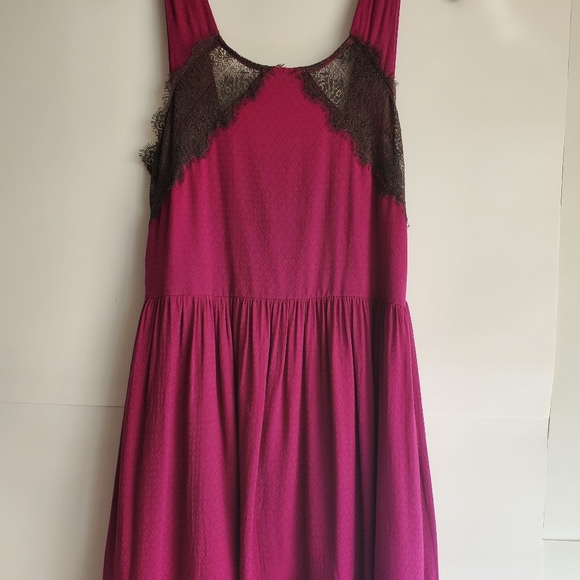Free people women dress in purple size 6 - Picture 2 of 10